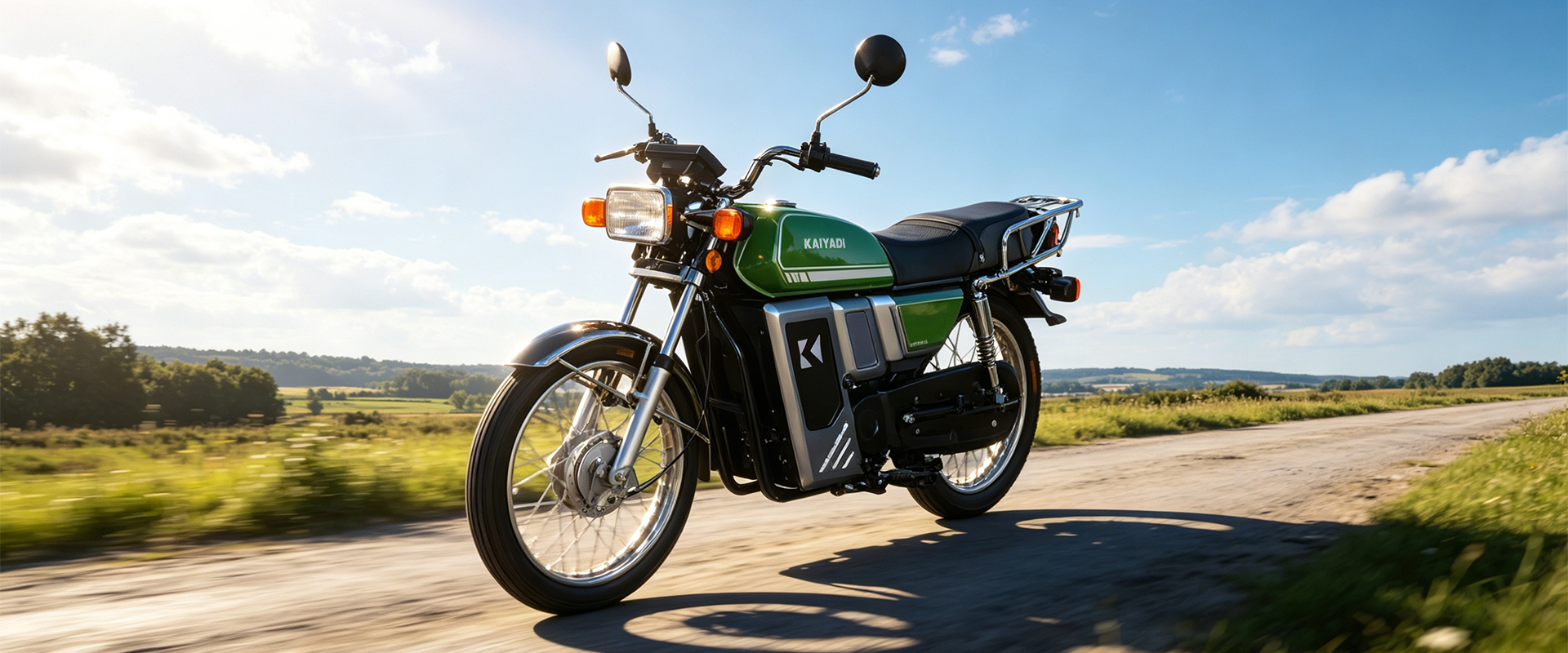 Classic Electric Motorcycle 